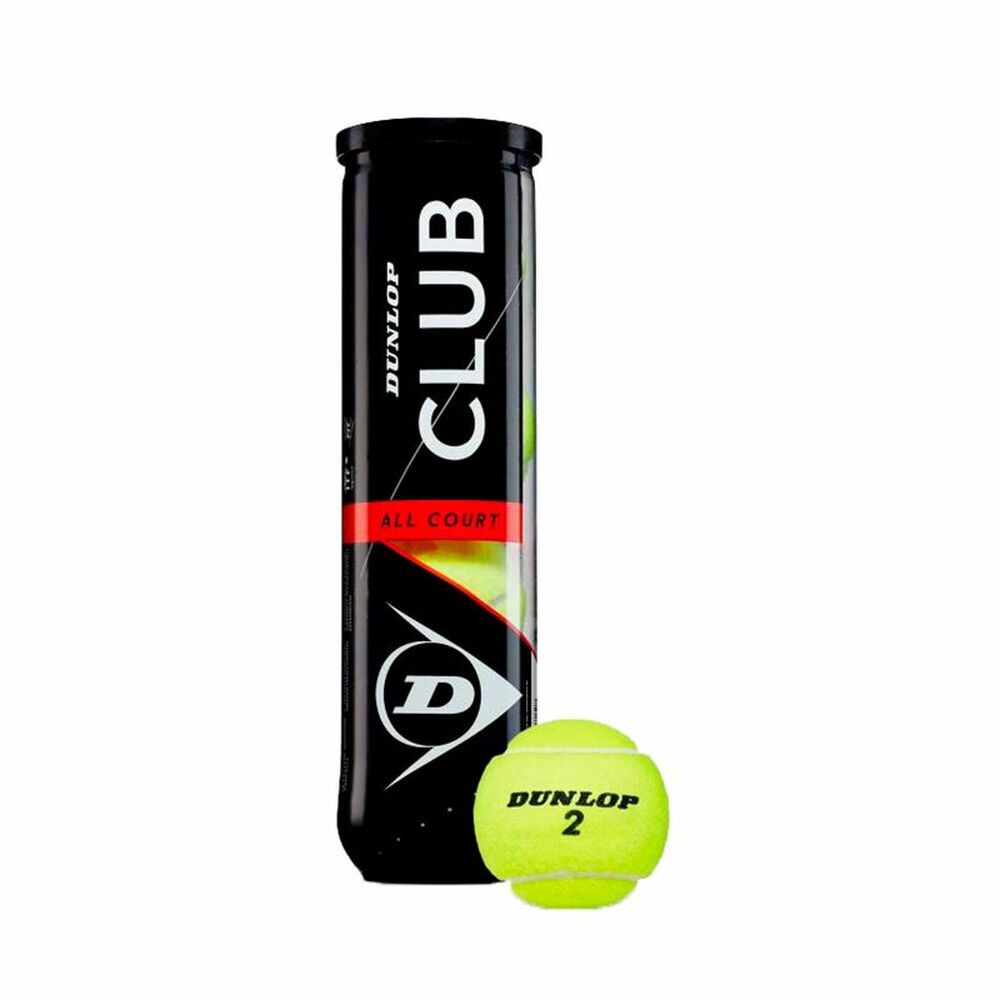 Balles de tennis Dunlop 601335 Jaune Vert