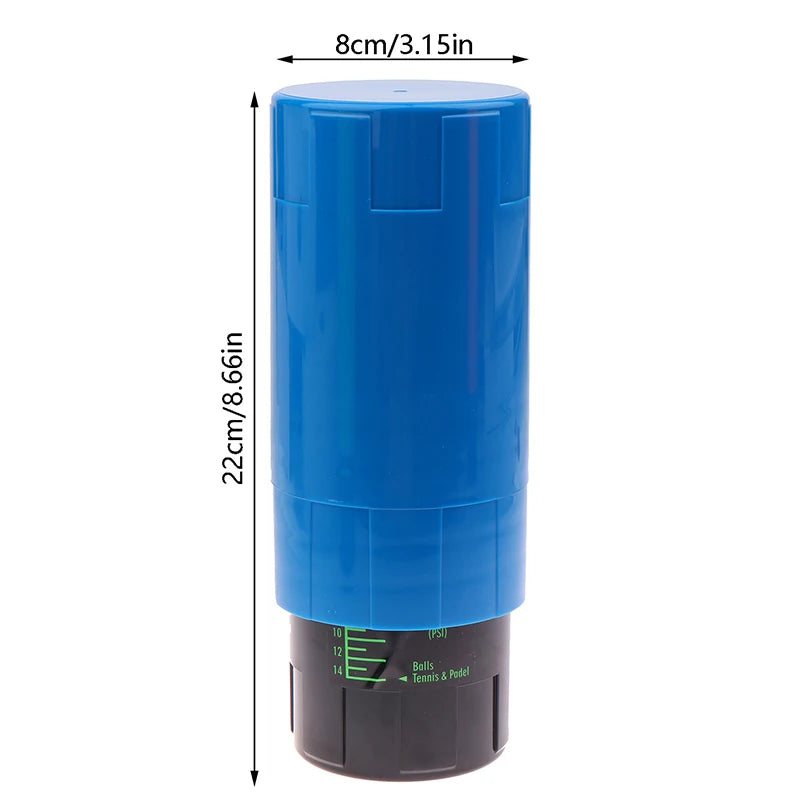 Boîte de compression pour balles de padel et de tennis — Récipient maintenant la pression et restaurant le rebond