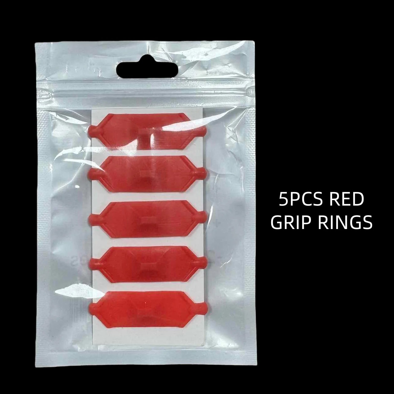 Anneaux de grip de padel x5 – Améliorateur d'adhérence antidérapant et absorbant la transpiration