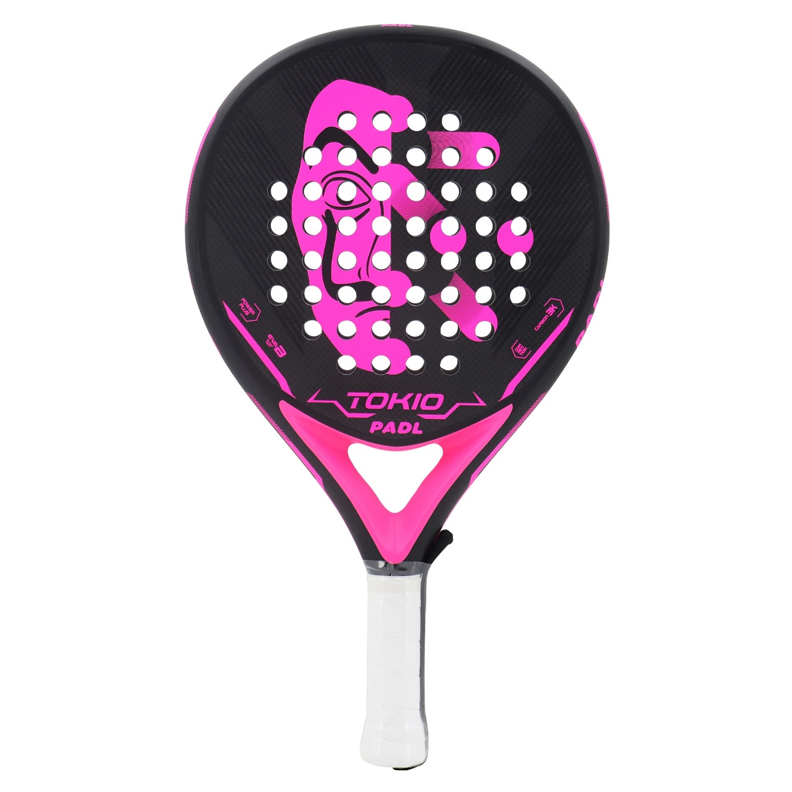 INSUM Diamond Shape Padel Racket — Carbon Fiber EVA for Advanced Players