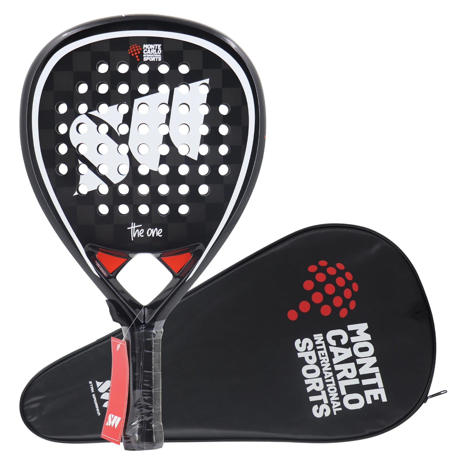 INSUM Diamond Shape Padel Racket — Carbon Fiber EVA for Advanced Players