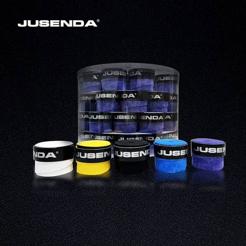 5 Pcs Original JUSENDA Tennis Racket Overgrip Non Slip padel Grips Tennis Racquet Sweat Absorption Tape Grip Tennis Accessories