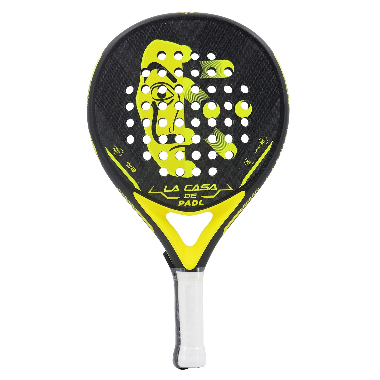 INSUM Diamond Shape Padel Racket — Carbon Fiber EVA for Advanced Players