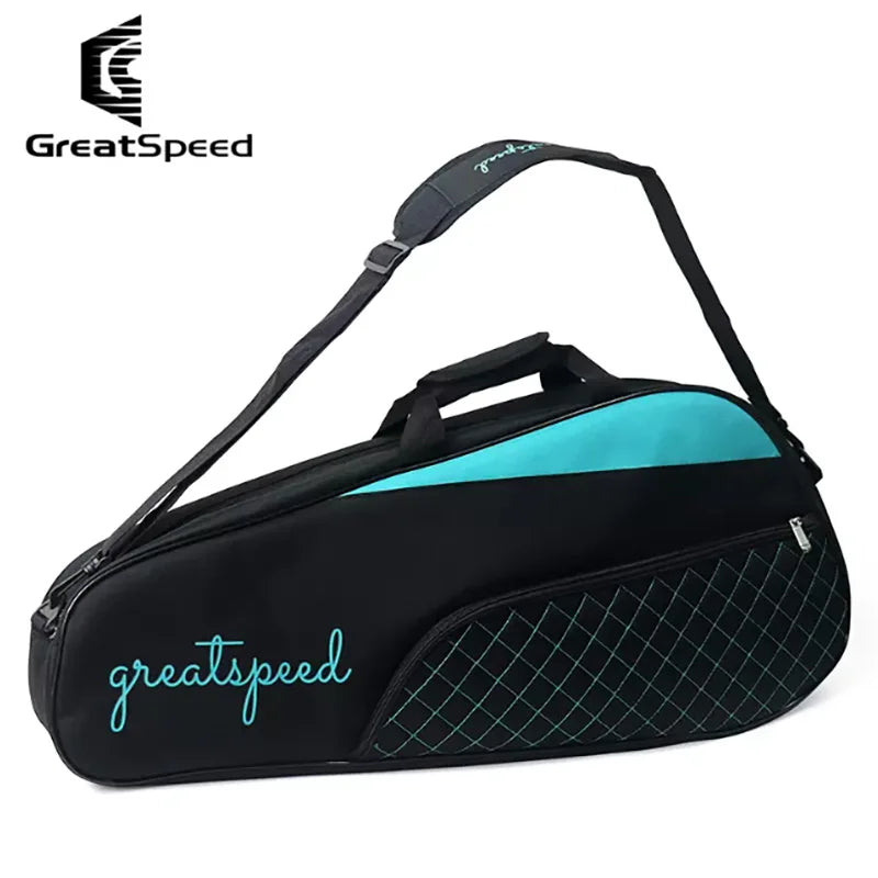 Bolsa de hombro GREATSPEED para 3 raquetas de deportes — Pádel, Tenis y Bádminton