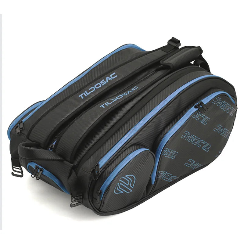 Sac à dos de padel et de pickleball avec compartiment à chaussures isotherme