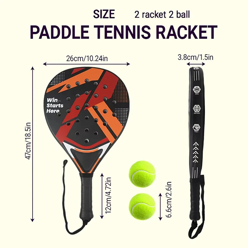Budget-Friendly Padel Tennis Racket for Beginners Intermediates