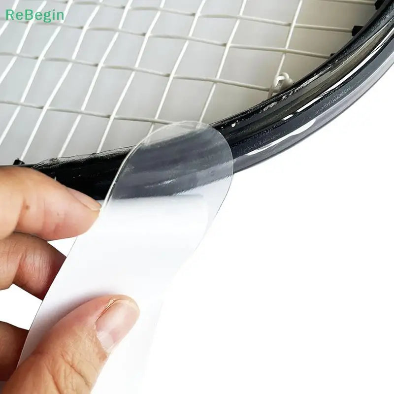 Bande de protection de tête de raquette de padel en TPU — Autocollant anti-rayures transparent