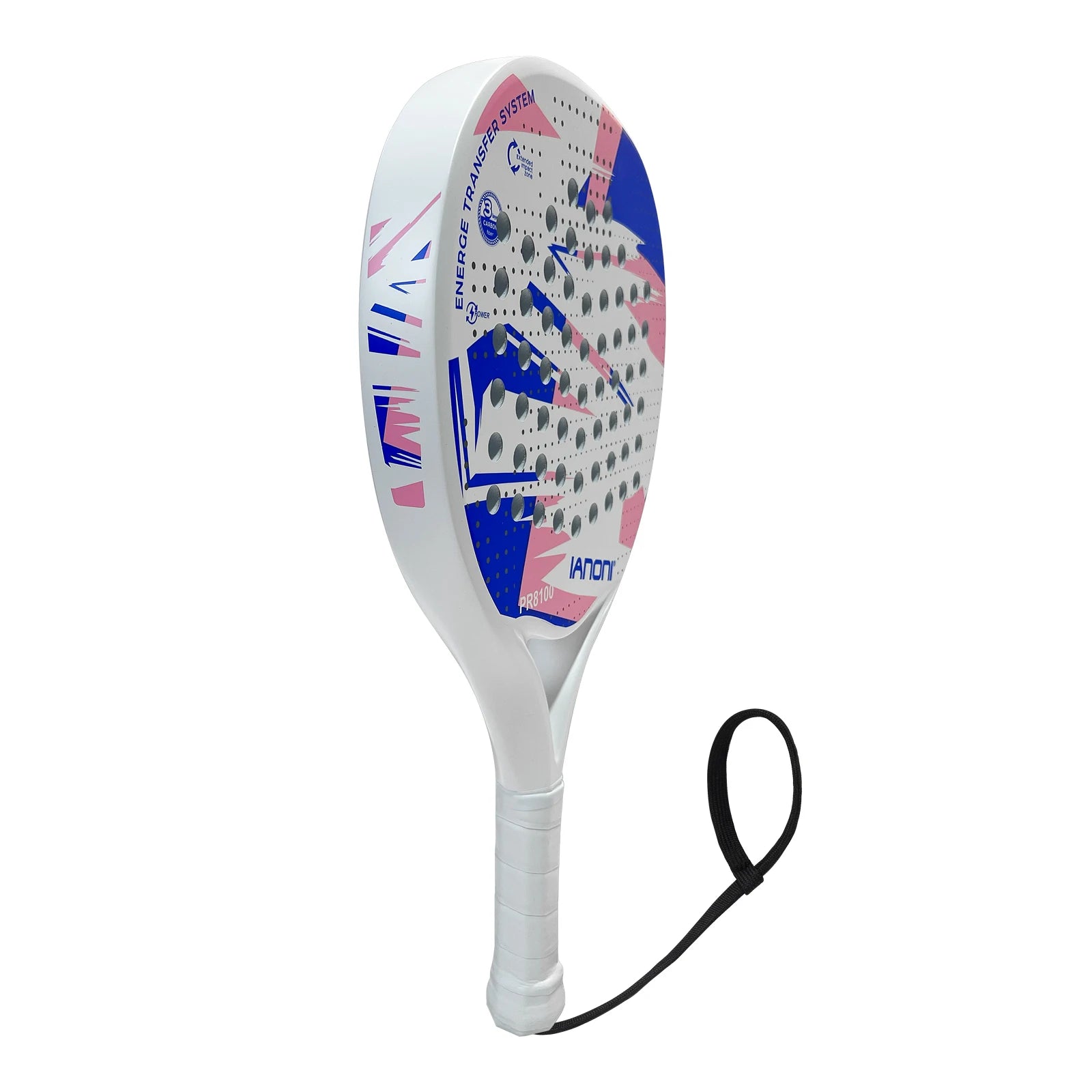 Carbon Fiber Padel Racket — EVA Memory Flex Foam Core Lightweight Racquet