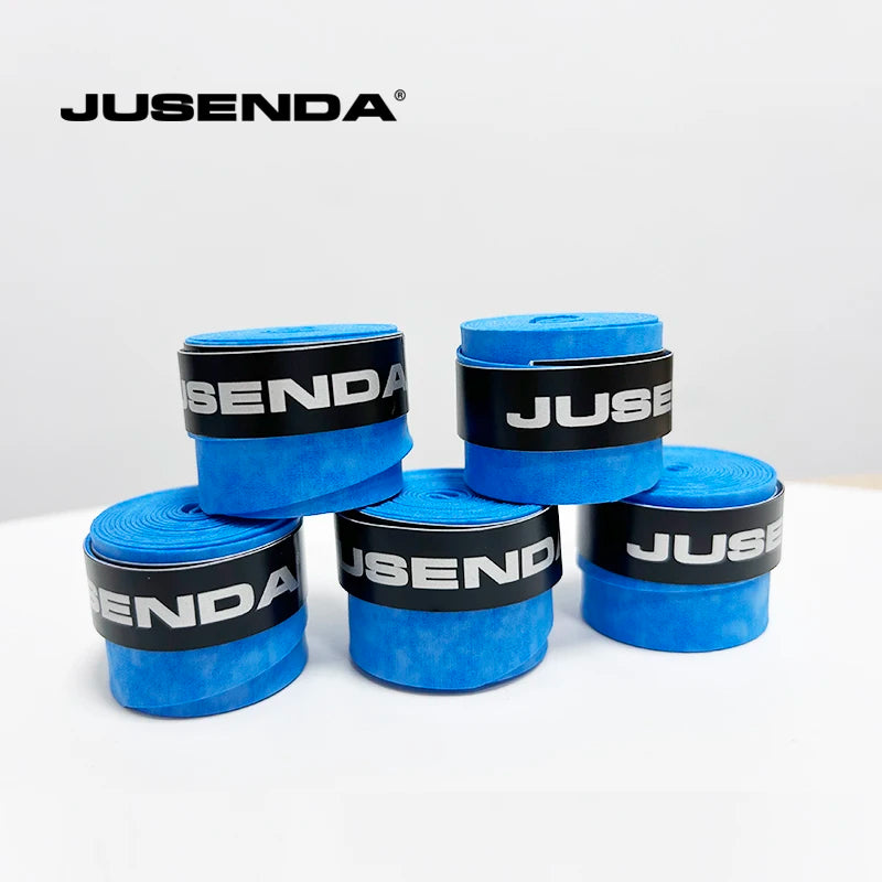 5 Pcs Original JUSENDA Tennis Racket Overgrip Non Slip padel Grips Tennis Racquet Sweat Absorption Tape Grip Tennis Accessories