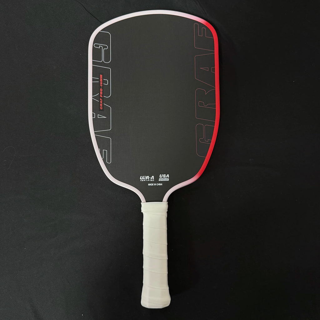 Pala de pickleball Agassi Pro IV de 16 mm, núcleo de espuma TFP GEN 4, raquetas de pickleball de fibra de carbono T700 que aumentan el efecto y el control