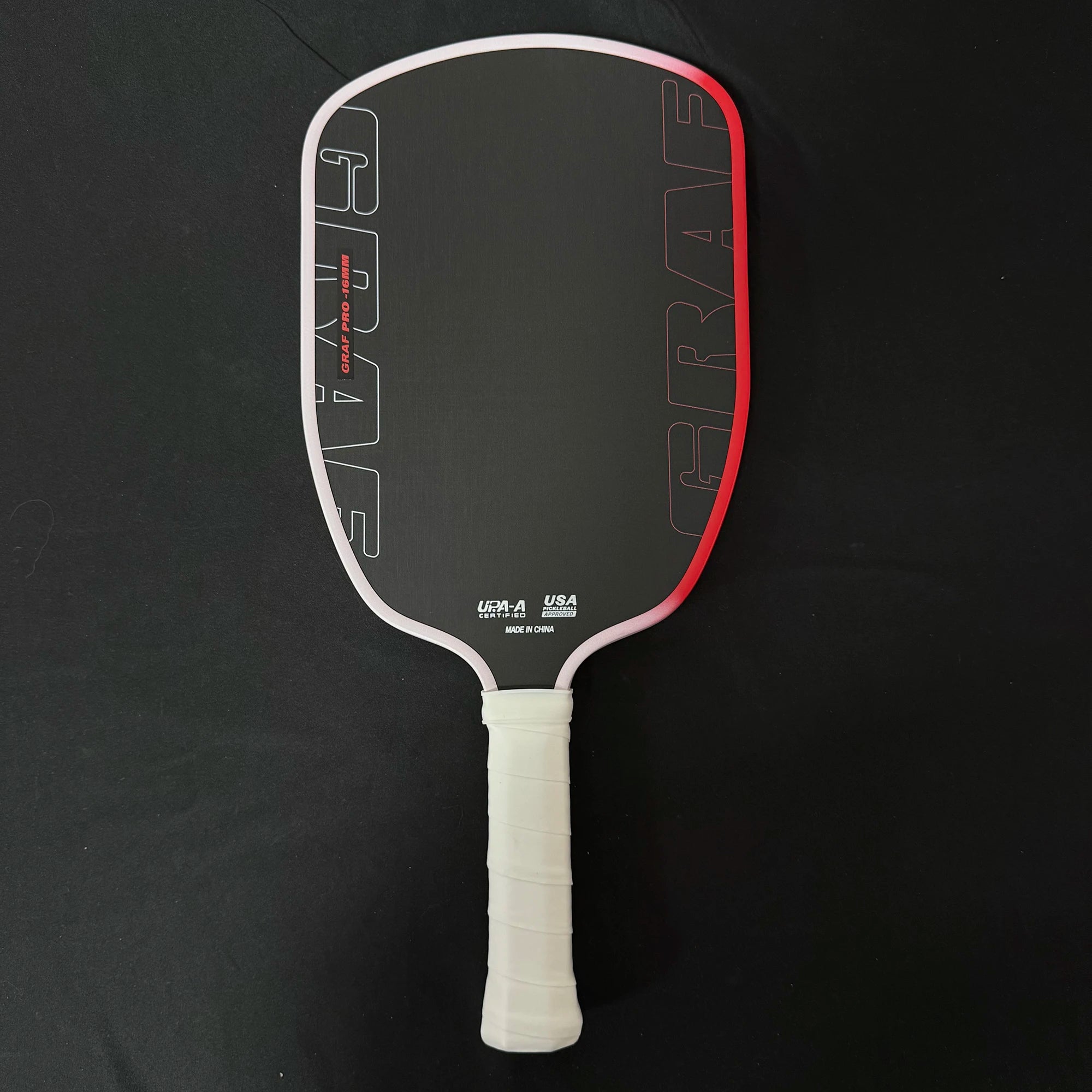 Pala de pickleball Agassi Pro IV de 16 mm, núcleo de espuma TFP GEN 4, raquetas de pickleball de fibra de carbono T700 que aumentan el efecto y el control