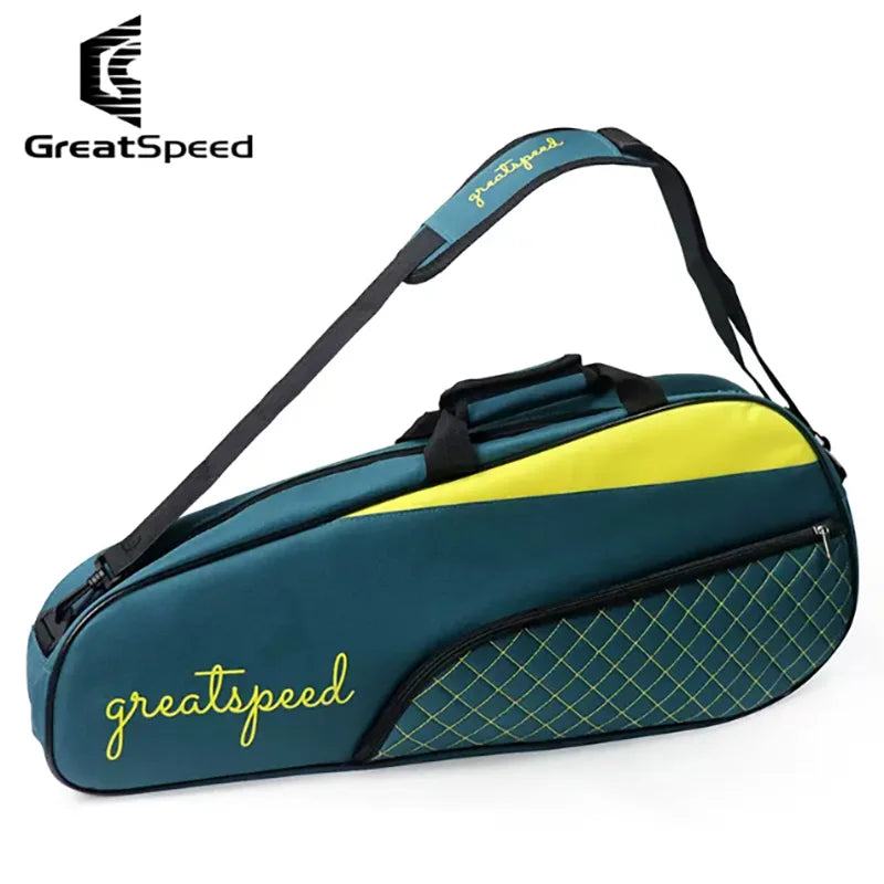 Bolsa de hombro GREATSPEED para 3 raquetas de deportes — Pádel, Tenis y Bádminton