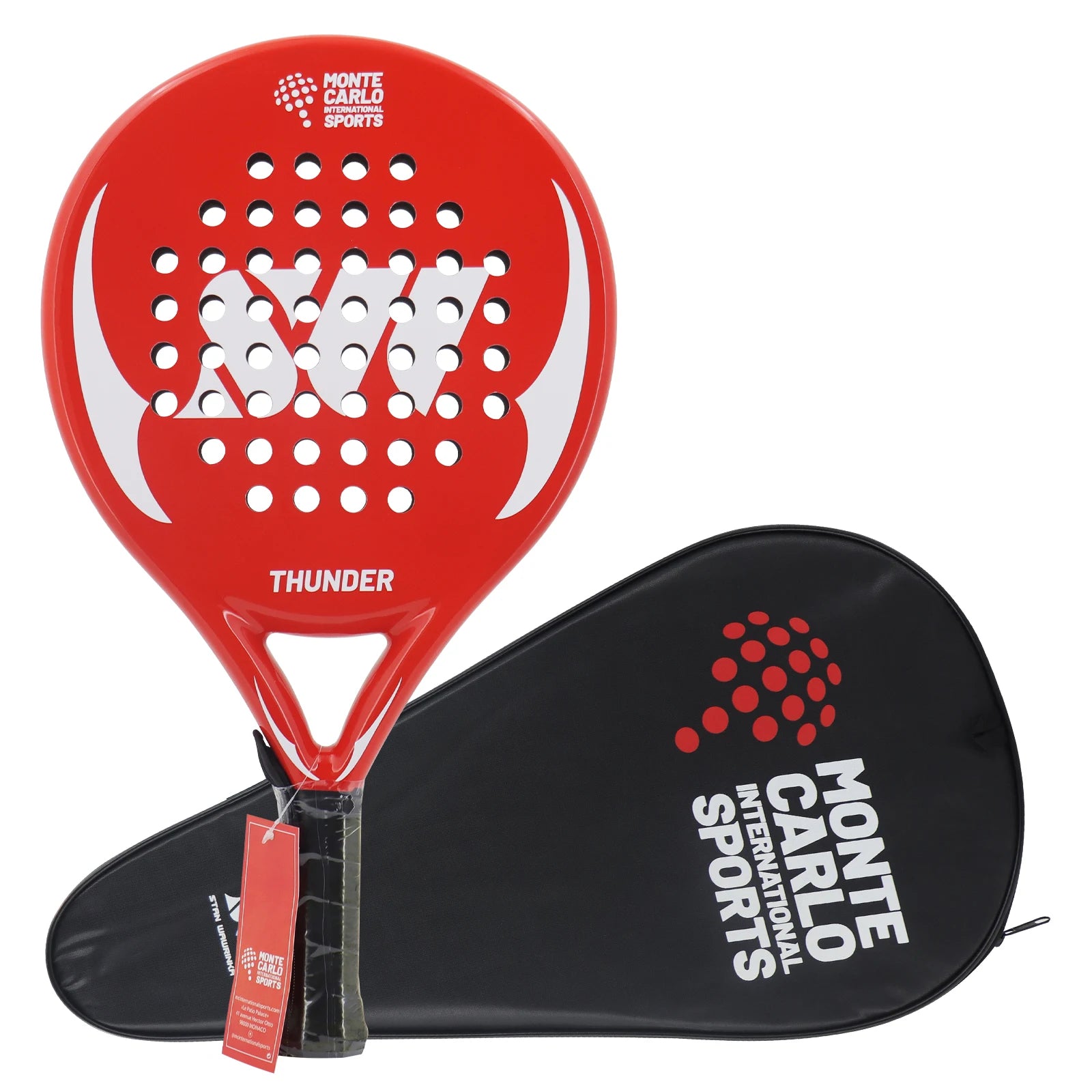 INSUM Diamond Shape Padel Racket — Carbon Fiber EVA for Advanced Players